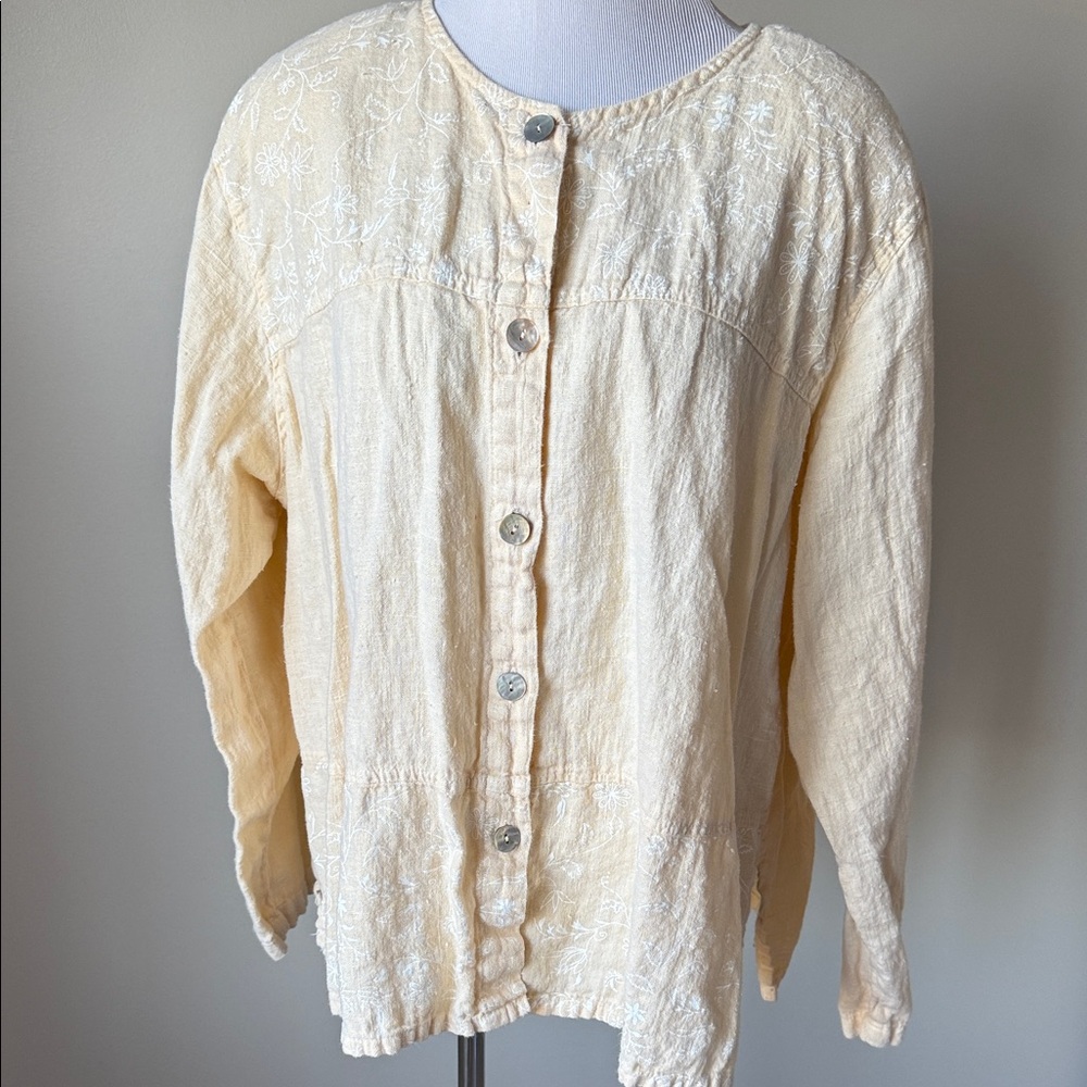 CLIO II Vintage Linen Top